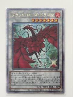 遊戯王 ブラック・ローズ・ドラゴン QCAC-JP003 25thクオシク - メルカリ