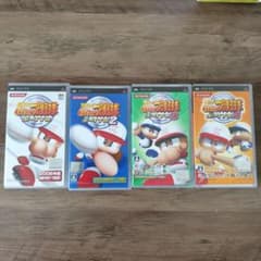 【まとめ売り】PSP パワフルプロ野球 ポータブル 1～4 [4本セット]のサムネイル