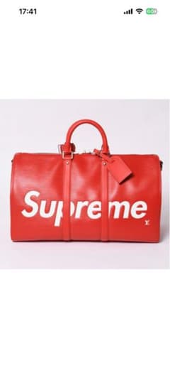 Louis Vuitton x Supreme キーポル バンドリエール