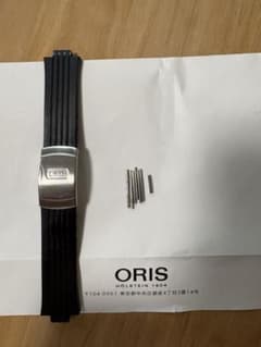 ORIS 替えラバーストラップ 純正 stainless steel ORIS 替えラバーストラップ 純正 stainless steel - メルカリ