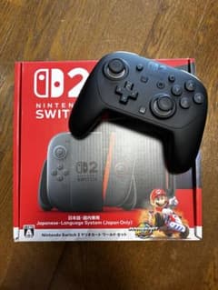 Nintendo Switch 本体 + プロコン +ソフト2本 + SDカード Nintendo Switch2 本体 + プロコン2 + SDカード +ソフト - メルカリ