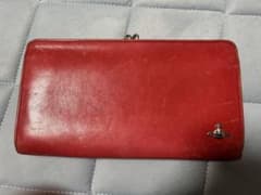Vivienne Westwood がま口 長財布 レッドのサムネイル