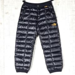 美品✨️希少✨️ノースフェイス ヌプシ ダウンパンツ 700フィル 黒 110 美品✨️希少✨️ノースフェイス ヌプシ ダウンパンツ 700フィル 黒