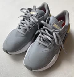 PUMA RS G ゴルフシューズ グレー イエロー　26センチ　未使用 PUMA RS G ゴルフシューズ グレー イエロー 26センチ 未使用 - メルカリ