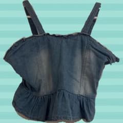 ANAP Kids デニム ビスチェ 130センチのサムネイル