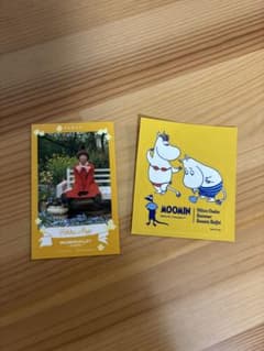 ムーミンバレーパーク キャラクターカード リトルミイ⭐︎非売品おまけつき