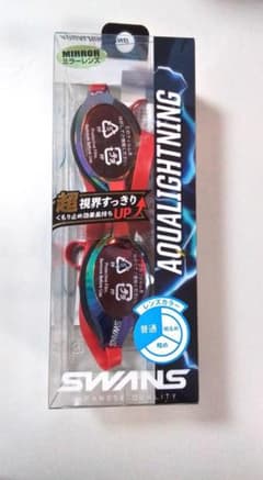 【訳あり】スワンズ ●スイムゴーグル ●アクアライトニング