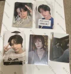 TXT ボムギュ　トレカ　ヨントン　ラキドロ TXT FREEZE ラキドロ NAVER 中国 ヨントン トレカ ボムギュ - メルカリ