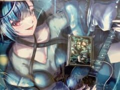 混沌の女神様　ホロライブ　スリーブ　プレイマット　輪堂千速 プレイマット「輪堂千速」 販売ページ｜ホロライブカード通販｜高価