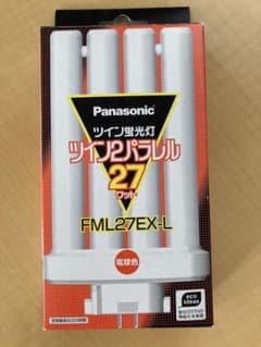 Panasonic ツインパラレル蛍光灯 FML27EX-L 27ワットのサムネイル
