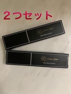 LENA LEVI レナレビ　クリアブラック　眉マスカラ　未開封　2本　セットのサムネイル