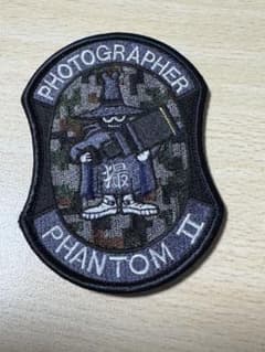 Phantom II Photographer パッチ PHOTOGRAPHER PHANTOM II ワッペンF-4パッチ - メルカリ
