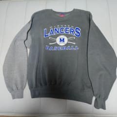 Champion Lancers Baseball トレーナー Lサイズ グレーのサムネイル