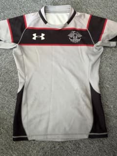 帝京ラグビーUnder Armour ウォームアップウェア 半袖 グレー