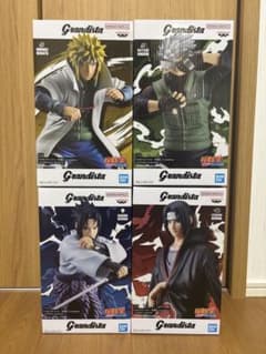 NARUTO grandista 4体セットのサムネイル