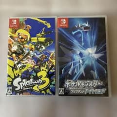 スイッチソフト 2本セット スプラトゥーン3 ポケモンブリリアント