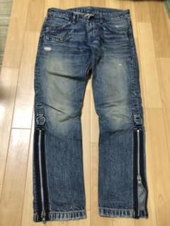 RNAジップダメージデニムパンツのサムネイル