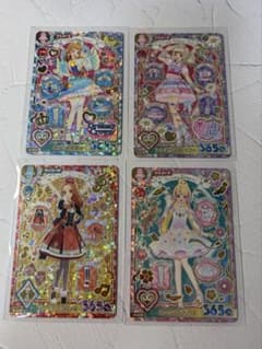 アイカツ！ ERカード 4枚セットのサムネイル