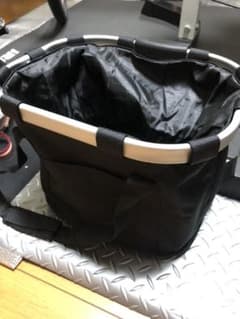 取り外し式前カゴ　折り畳みのサムネイル