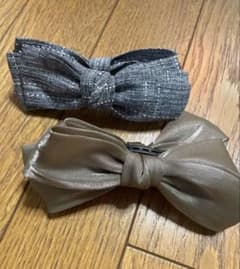 【新品】リボンバナナクリップ2個セットのサムネイル