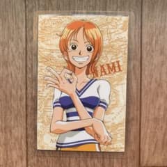 ONE PIECE ワンピース ナミ ラミネートカード ラミカ アニメ 東映