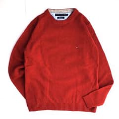 TOMMY HILFIGER ウールニット red Sのサムネイル