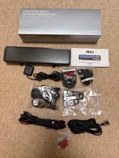 ☆JADO G850+ 4Kミラー型ドライブレコーダー + 駐車監視用ケーブル等