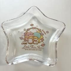 リトルツインスターズ 星型ガラス皿 LIONのサムネイル