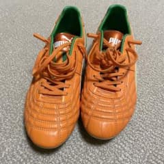 PUMA サッカーシューズ オレンジ UK 7.5のサムネイル