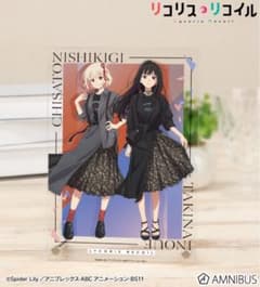 meagratia 콜라보 신작 니시키 치다카 & 이노우에 타키나 A5 아크릴 패널