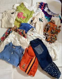 な*み様 キッズ服 15点セット カラフルのサムネイル