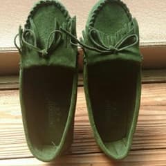 まあ様専用  新品カーキ モカシンのサムネイル
