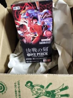 ONE PIECEカードゲーム　決戦の刻 OP-16 BOX　未開封テープ付きのサムネイル