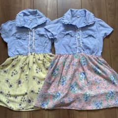 ワンピース2枚　110のサムネイル