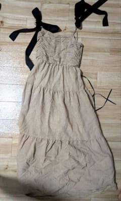 美品 one after another NICE CLAUP キャミワンピースのサムネイル