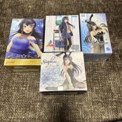 青ブタ 桜島麻衣 フィギュア4体セット amp+ coreful - メルカリ