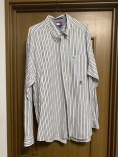 Tommy ストライプシャツ 古着のサムネイル