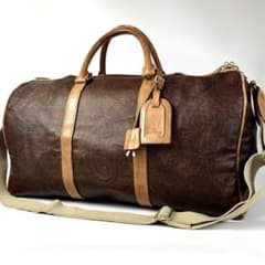Etro エトロ　大容量　ボストンバッグ　カデナ　旅行　ハンドバッグ Etro エトロ 2way 大容量 ボストンバッグ ハンドバッグ 鍵付 P626