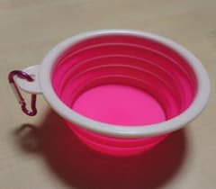 折り畳みペット用ボウル シリコンのサムネイル