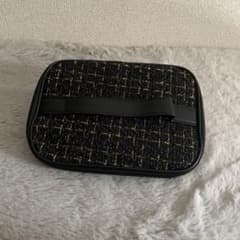 ツイードポーチ 化粧品 小物入れのサムネイル