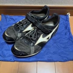 Mizuno スパイクシューズ 黒/白のサムネイル