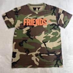 VLONE FRIENDS SS TEE CAMOxORANGE M | Mercari