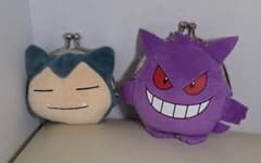 ポケモン　がま口　カビゴン　ゲンガー　ミニがま口　財布　コインケースのサムネイル