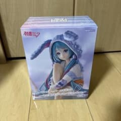 初音ミク ぬーどるストッパーフィギュア うさ耳パジャマ ブルーver.のサムネイル