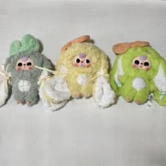 期間限定出品❣️【babythree】3体セット★ぬいぐるみバッグチャームのサムネイル