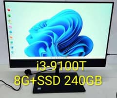 PC013 i3 9100T 8G+SSD 240GB HP一体型PC PC013 i3 9100T 8G+SSD 240GB HP一体型PC - メルカリ