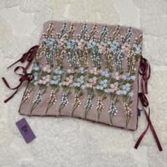 美品❤︎ANNA SUI❤︎Francfranc❤︎チュールフラワークッションカバーのサムネイル