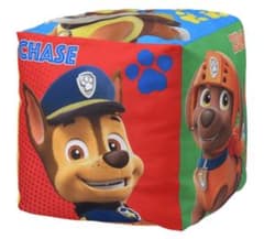 パウ・パトロール　プラチナムザッカサイコロクッション