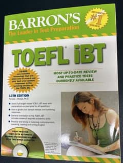 Barron's TOEFL iBT 13th Edition CD付のサムネイル
