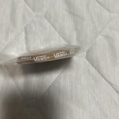 VANS シューレース ブラウン ロゴ入り　靴紐のサムネイル